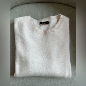 Quince Light Pink Cashmere Sweater, Size S